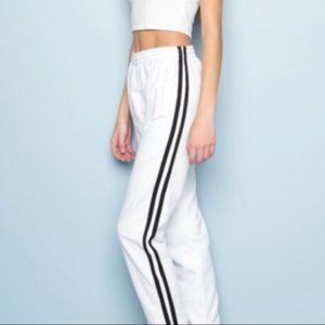 white brandy melville  joggers